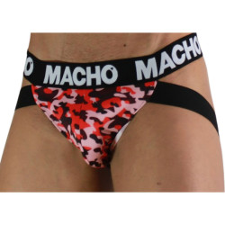 Macho - Mx28Mr Jock Militaire Rouge Xl